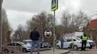 В историческом центре Пензы произошло ДТП с участием такси