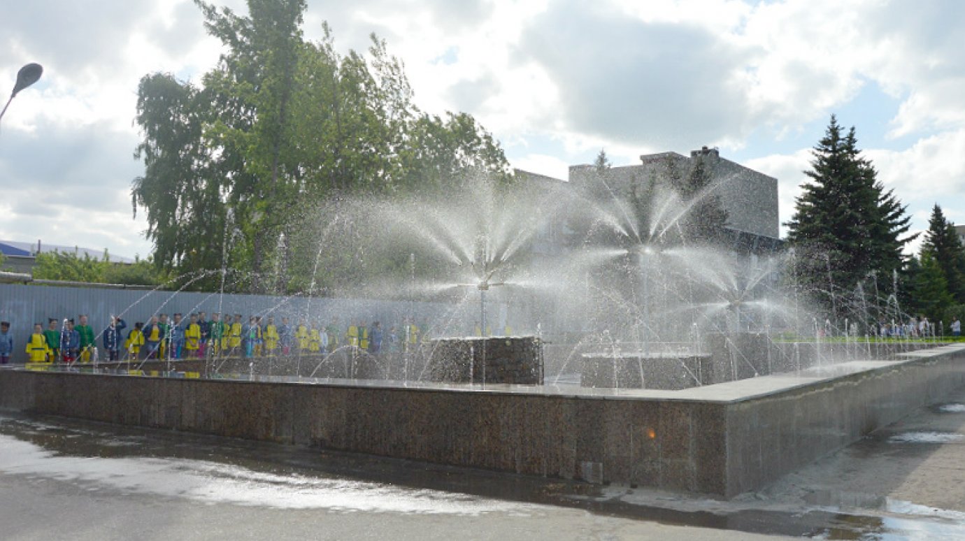 В Кузнецке городской фонтан должен работать до 30 сентября