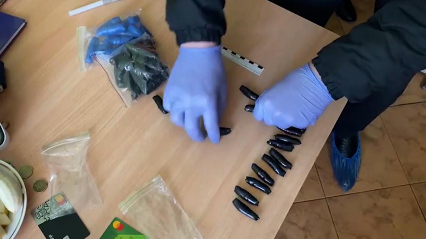 Пензенские полицейские изъяли у гостя города более 1 100 закладок