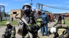 В Пензе спасли трех человек из условного пожара на ТЭЦ-1