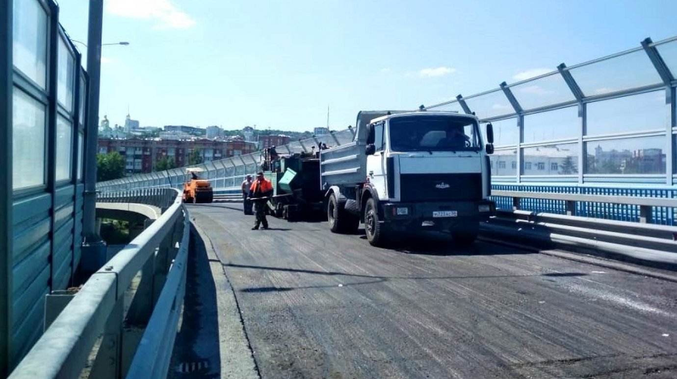 Объявлен срок частичного закрытия Измайловского моста в Пензе