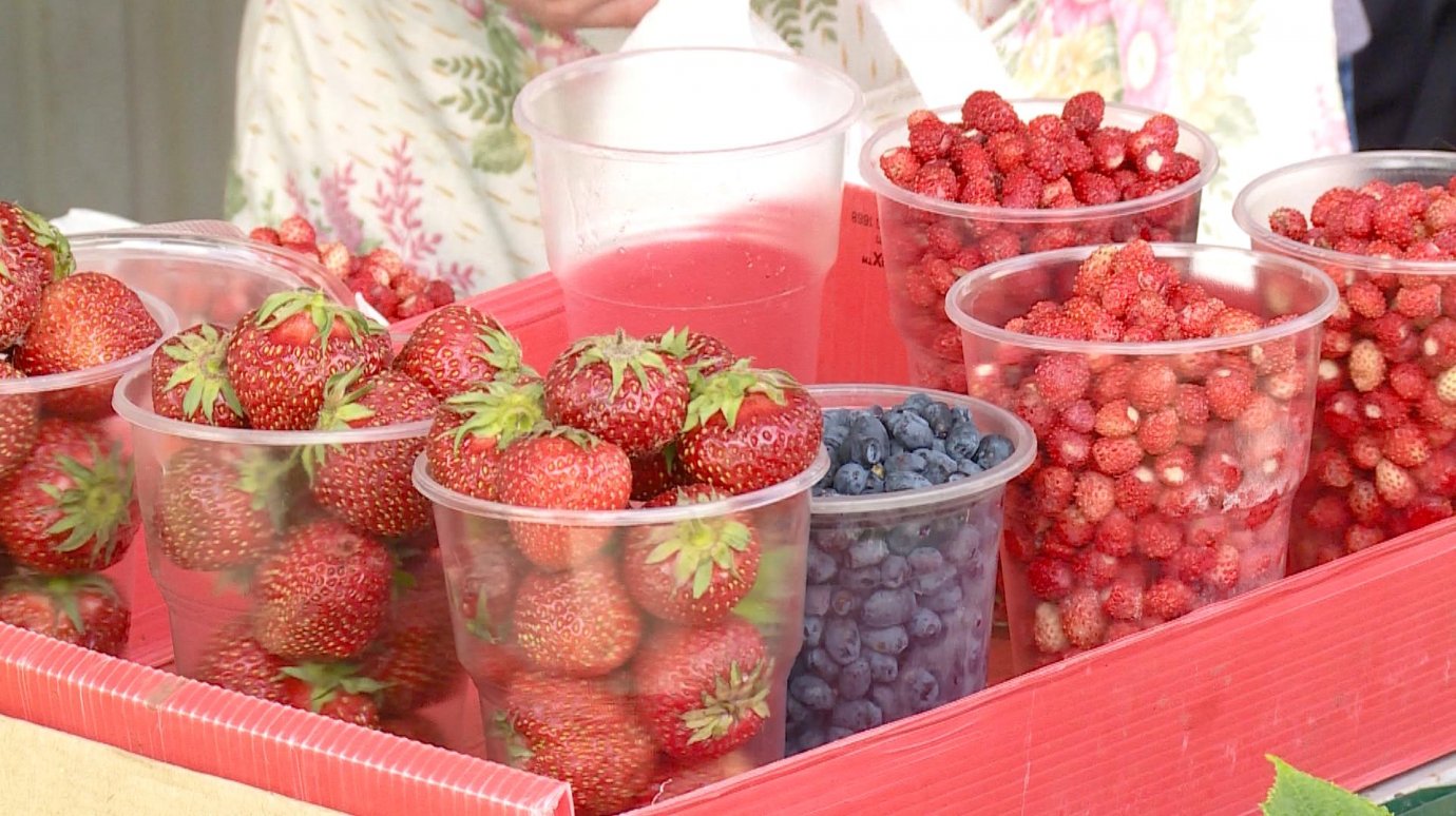 В Пензе стакан лесных ягод продают за 200 рублей, а садовых - за 150