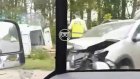 В ДТП в Чемодановке пострадали водители иномарок и пешеход