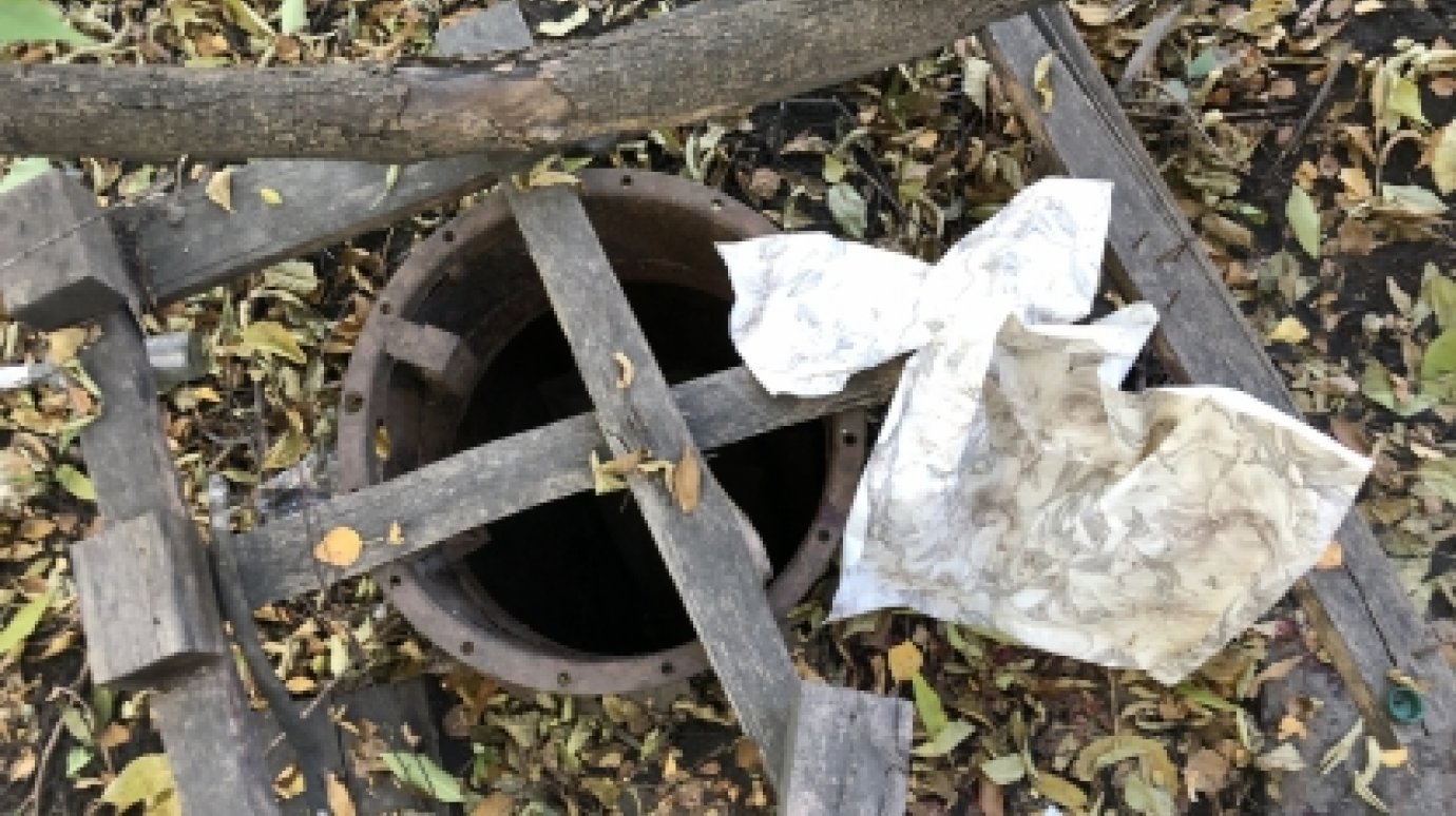 В Пензе на Ульяновской нашли труп в металлической емкости