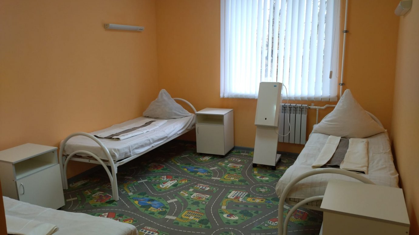 В Нижнеломовской больнице отремонтировали отделение педиатрии