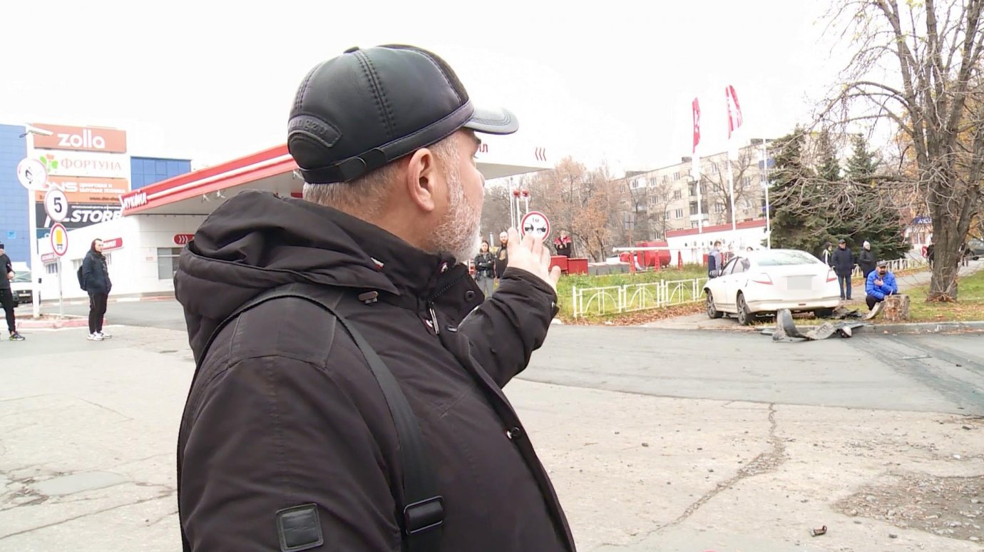 Водитель описал, как случилось серьезное ДТП на ул. Суворова