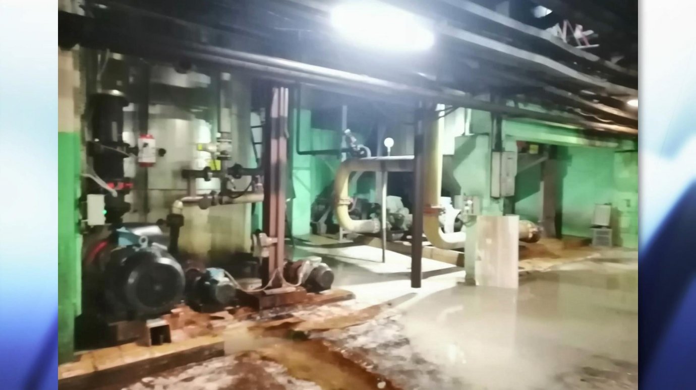 Появились кадры с места ЧП на сахарном заводе в Каменке