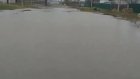 В селе Мокшанского района улицу затопило артезианской водой