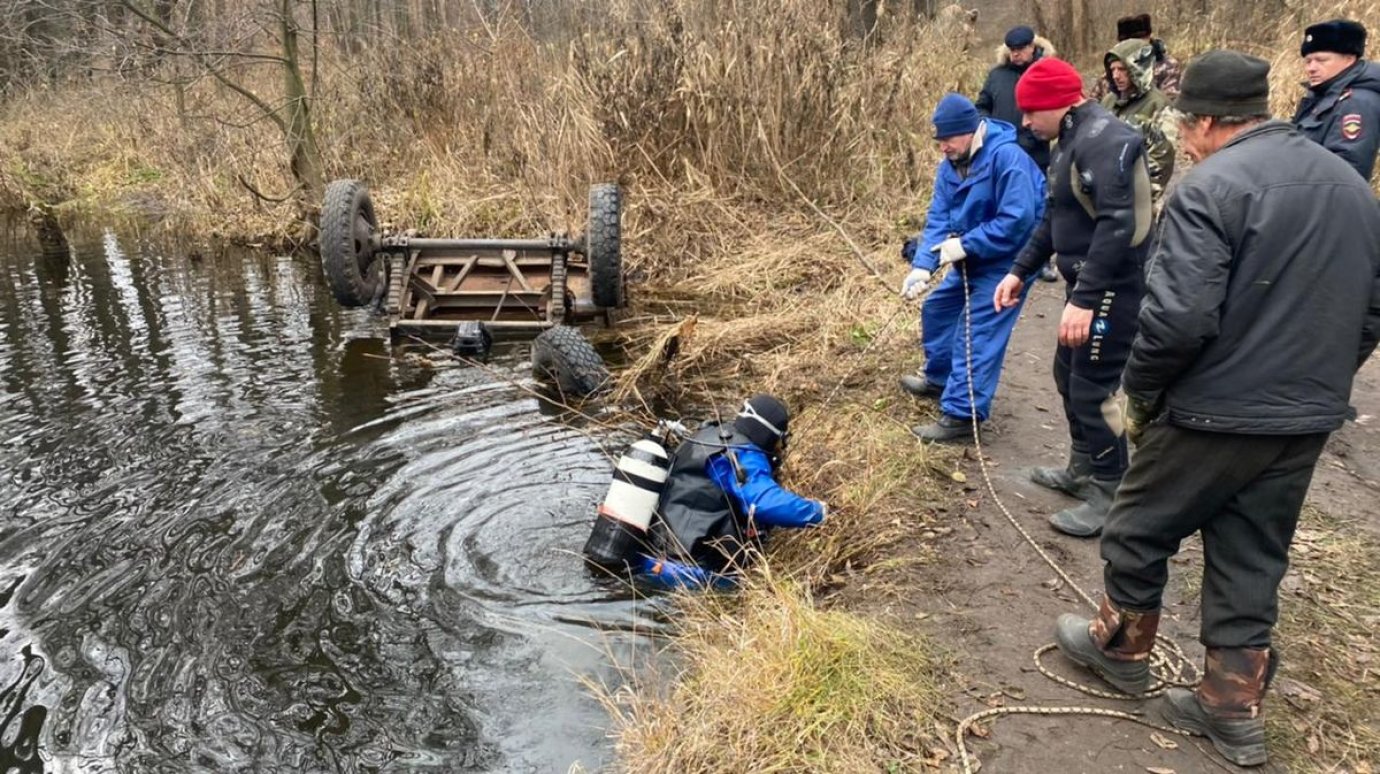 В Сердобском районе вытащили из реки тело погибшего тракториста
