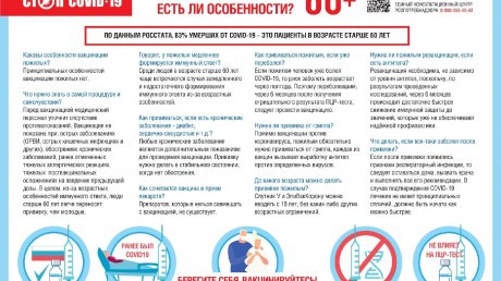 В РПН прокомментировали санкции для отказавшихся от прививки лиц 60+