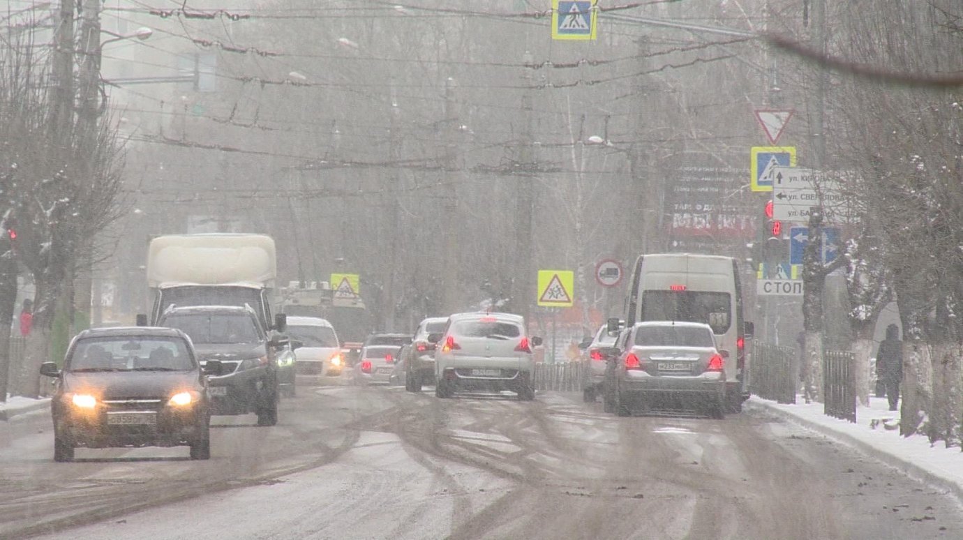 В Пензенской области ожидается обильный мокрый снег с дождем