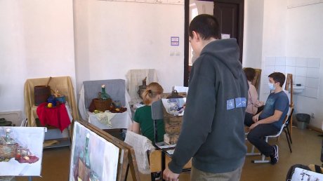 В Пензе молодые художники отметили День акварели
