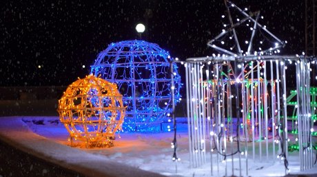 Город Спутник станет ярким украшением грядущей зимы