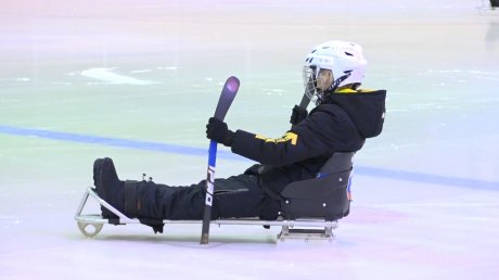 В Кузнецке детей-инвалидов будут учить игре в следж-хоккей