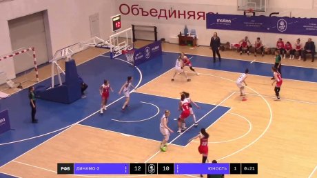 Баскетболистки «Юности» проиграли в матче с «Динамо-2»