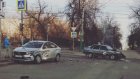 В столкновении легковушек на ул. Лермонтова пострадали два человека