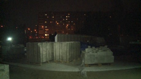 В Пензу доставили каркас новой стелы для парка «40 лет Победы»