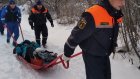 В поселке Арбеково лыжнице потребовалась помощь спасателей