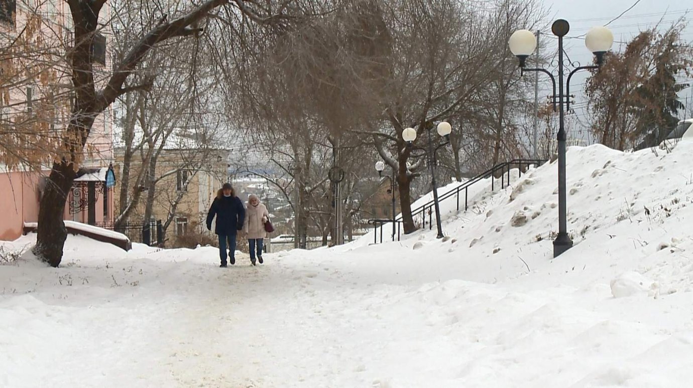 В Пензенской области ожидаются снегопады и перепады давления