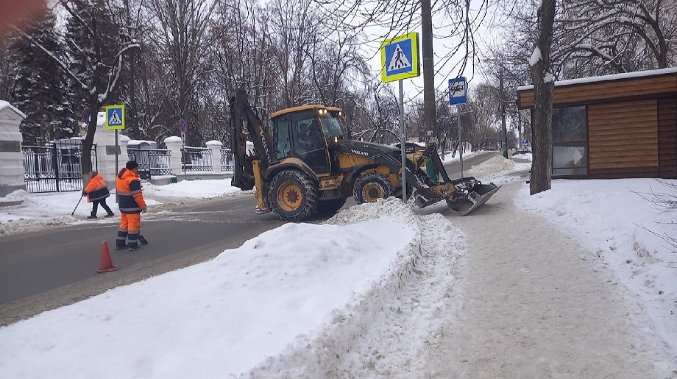 В Пензенской области расчистку дворов и тротуаров проверит прокуратура