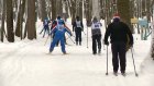 Пензенские спасатели пробежали на лыжах по Олимпийской аллее