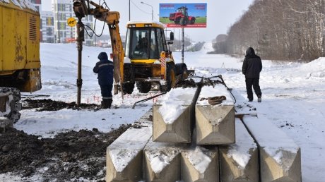 В Пензе начали строить развязку на трассе М5 в Арбекове