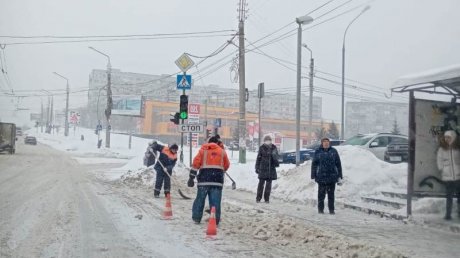 В мэрии рассказали, где в Пензе убирают снежные навалы