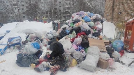 Пенза зарастает мусором из-за не очищенных от снега дорог