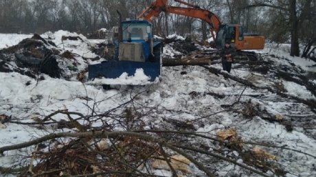Расчистка русла Керенки облегчит жителям Вадинска период наводнения