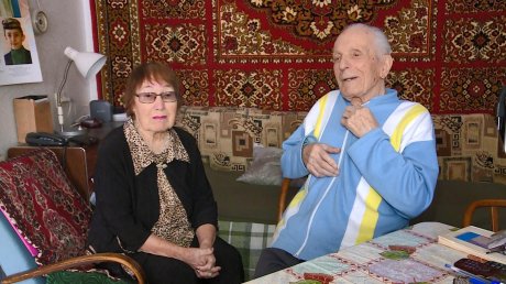В Пензе волонтеры навестили ветерана Великой Отечественной войны