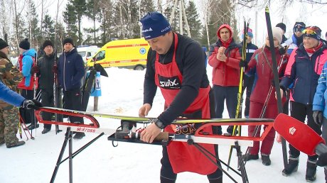 В Городище устроили лыжные гонки на призы губернатора