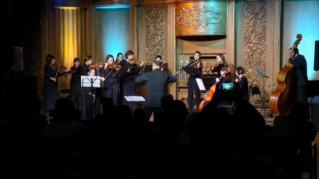 Камерный оркестр музыкального колледжа дал отчетный концерт
