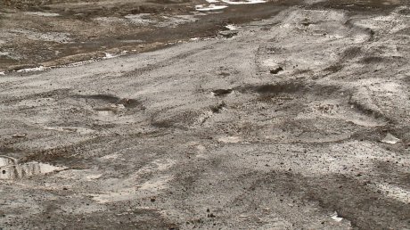 Заледеневшая дорога на Онежской стала полосой препятствий