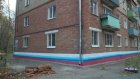 С фасада дома на ул. Ленинградской в Пензе начал сыпаться кирпич