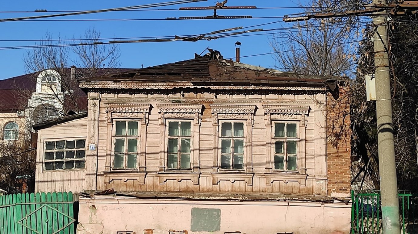 Еще один дом в историческом центре Пензы исчез с лица земли