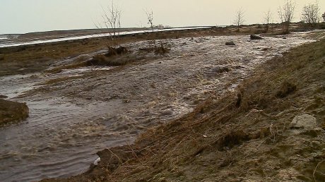 На село в Пензенском районе обрушились потоки воды