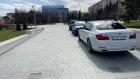 В Пензе три водителя перепутали Фонтанную площадь с парковкой
