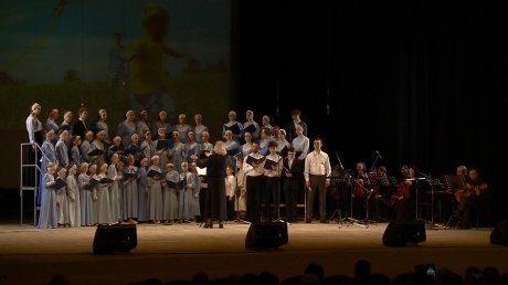 Пензенская детская хоровая школа представила концерт ко Дню Победы