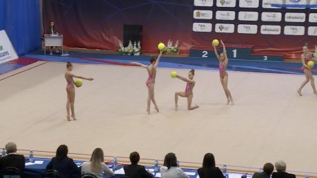 В Пензе начались соревнования по художественной гимнастике