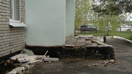 В амбулатории в Сосновке начался капитальный ремонт