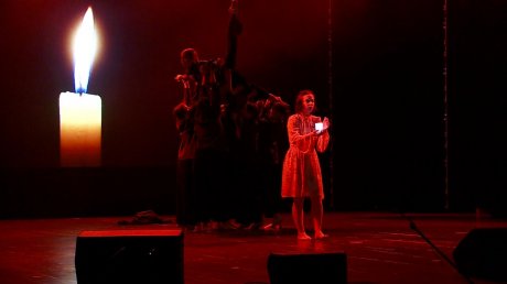Студент колледжа показал пензенцам концерт о любви на войне