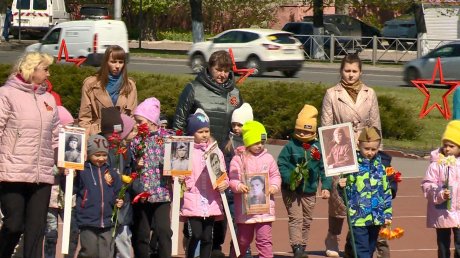 В Пензе школьники и детсадовцы почтили память погибших на войне