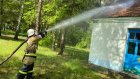 В Сердобском районе потушили условные пожары в детских лагерях