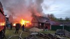 В селе Бессоновского района случился серьезный пожар