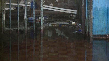 После потопа на Набережной Реки Мойки пропал свет