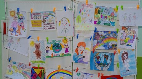 В пензенской поликлинике устроили праздник детского рисунка