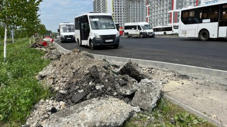 Реконструкция на пр-те Строителей лишила пензенцев тротуара