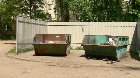 С мусорной площадки на проспекте Победы с апреля не вывезли ветки