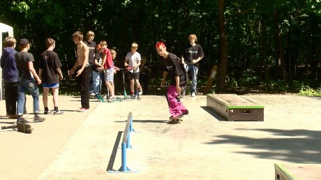 Второй сезон работы скейт-площадки в Пензе начался с состязаний