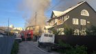 В 1-м Офицерском проезде в Пензе загорелся жилой дом
